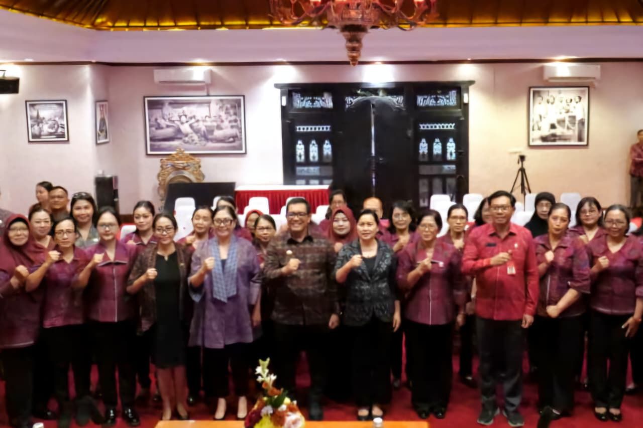 Pengukuhan GOW Tabanan, Tingkatkan Peran Perempuan untuk Kesejahteraan